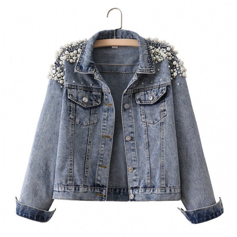 custom womens denim jacket